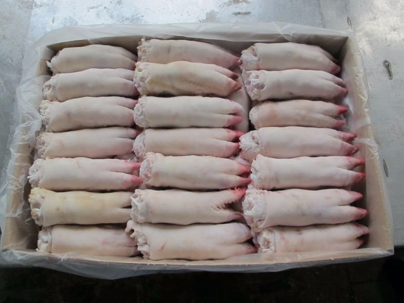 frozen pork feet
